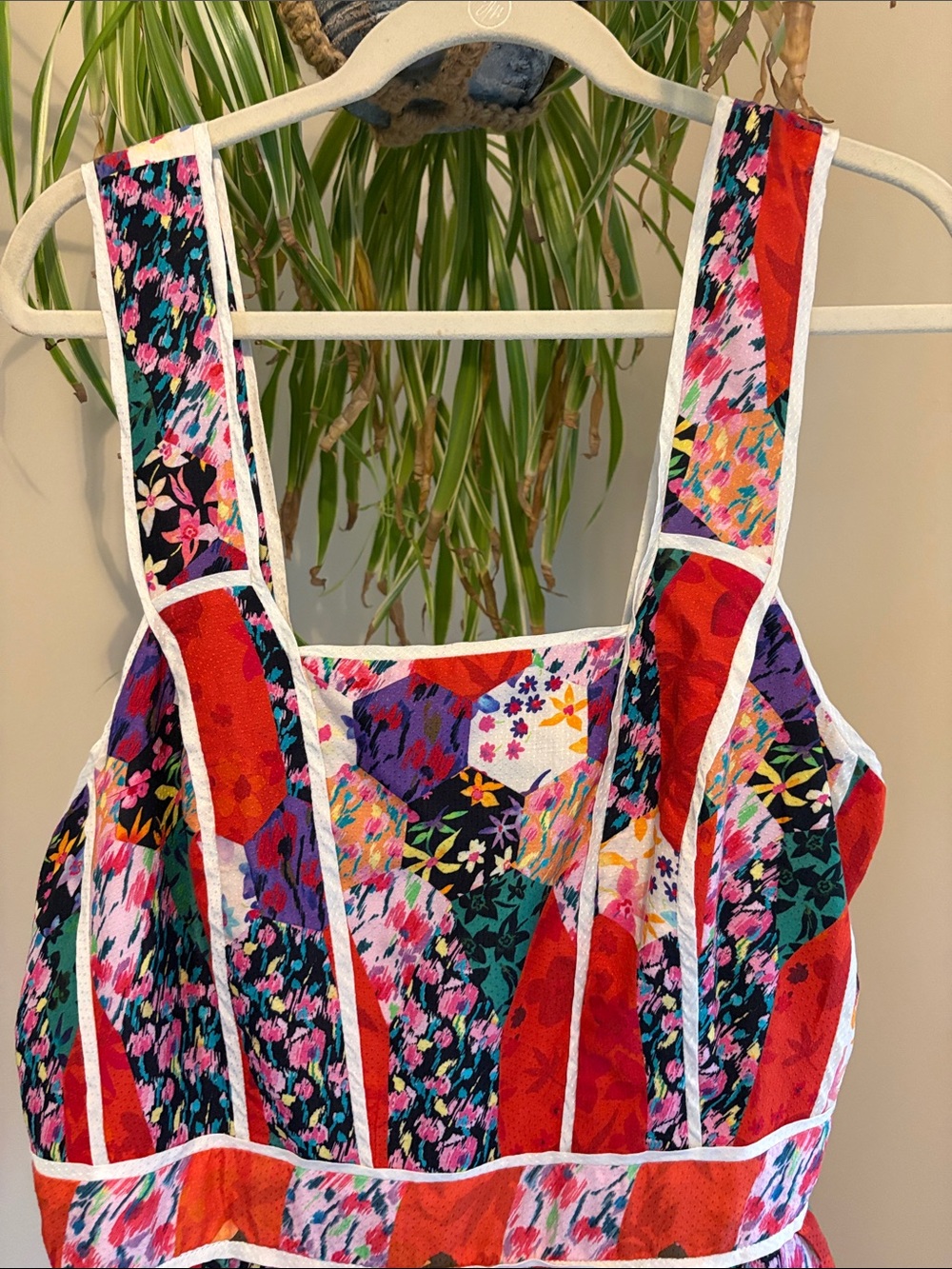 ANTHROPOLOGIE Floral Patchwork Maxi Dress - Picture 8 of 9